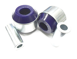 SuperPro zadní vyosená sada silentbloků spodního předního ramene (80 duro/ShA)