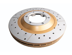 Brzdový kotouč DBA Street Series X Gold Vrtaný a Drážkovaný
