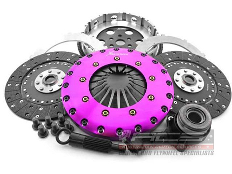 Spojková sada Xtreme Clutch - 230mm Organic Twin Plate včetně setrvačníku & CSC 1200Nm