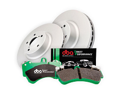 DBA sada kotoučů a destiček – Street Series EnShield + Street Performance SP (2x DBA2208E + DB1774SP)