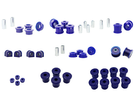 SuperPro sada silentbloků pro vylepšení vozu (80 duro/ShA)