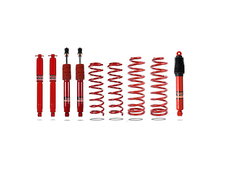 Pedders zvýšený podvozek 50 mm. Jeep Wrangler, JK, SWB