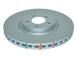Brzdový kotouč DBA 4000 Series XD – vrtaný s důlky