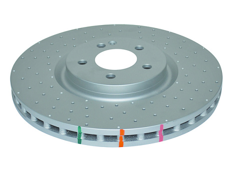 Brzdový kotouč DBA 4000 Series XD – vrtaný s důlky