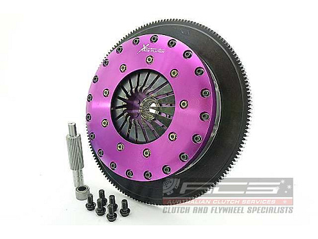 Spojková sada Xtreme Clutch - 230mm Rigid Ceramic Twin Plate včetně setrvačníku 1800Nm