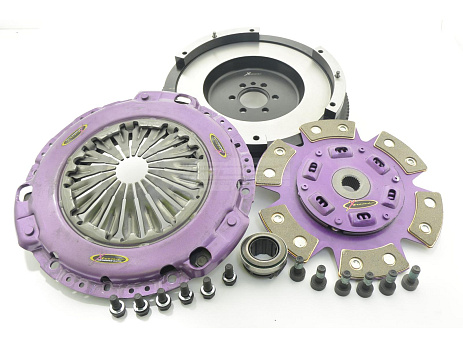 Spojková sada Xtreme Clutch Ceramic zesílená včetně setrvačníku 567Nm 720kg (20 % navýšení)