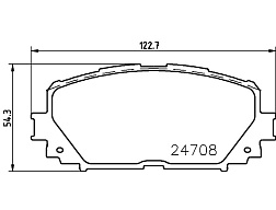 Pedders brzdové destičky