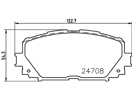 Pedders brzdové destičky