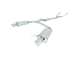 Xforce 2.25" cat-back systém, 304 nerezová ocel Lexus IS 350