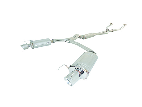 Xforce 2.25" cat-back systém, 304 nerezová ocel Lexus IS 350