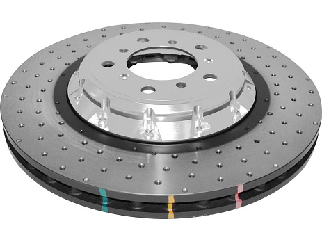 Brzdový kotouč DBA 5000 Series XD stříbrný střed