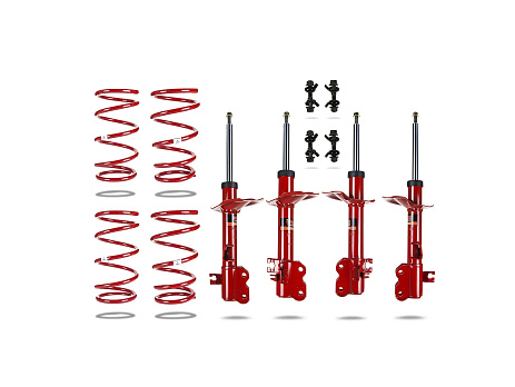 Pedders zvýšený podvozek 44 mm. Nissan X-Trail, T30, dieselové motory