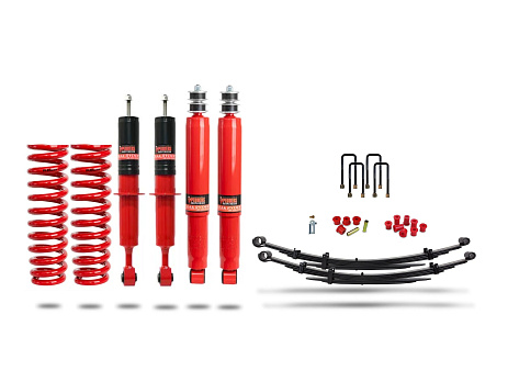 Pedders zvýšený podvozek 44 mm. Vylepšený komfort. Toyota Hilux GR Sport