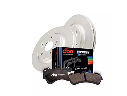 Brake Kit - Street Series En-Shield Plain & Street Series Brake Pads  (2x DBA3766E + DB15074SS)