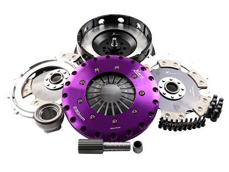 Spojková sada Xtreme Clutch - 230mm Rigid Ceramic Twin Plate včetně setrvačníku 1800Nm