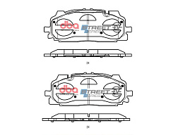 Brzdové destičky DBA Street Series EV