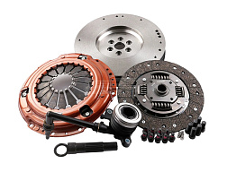 Spojková sada Xtreme Clutch Zesílená Organic včetně setrvačníku (jednohmotový) a CSC 250Nm  