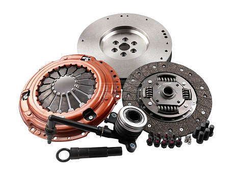 Spojková sada Xtreme Clutch Zesílená Organic včetně setrvačníku (jednohmotový) a CSC 250Nm  