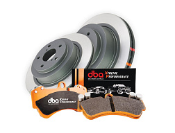 DBA sada kotoučů a destiček 4000 HD + Xtreme Performance XP (2x DBA42656-10 + DB1521XP)