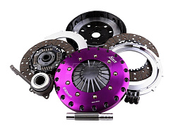 Spojková sada Xtreme Clutch - 230mm Sprung hub Organic Twin Plate včetně setrvačníku & CSC 1000Nm (6 šroubů)