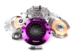 Spojková sada Xtreme Clutch - 200mm Rigid Ceramic Twin Plate včetně setrvačníku 1200Nm