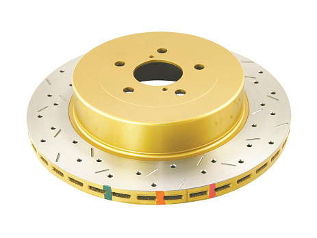 Brzdový kotouč DBA 4000 Series XS Gold Vrtaný a Drážkovaný
