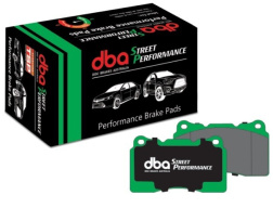 PŘEDNÍ sada - DBA street series T2 Slot Drážkované Brzdové kotouče Toyota Hilux 05-15