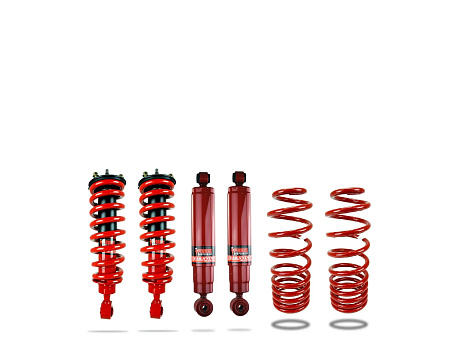 Pedders 1,5" zvýšený podvozek. Se smontovanými tlumiči. Nissan Navara D23 / NP300