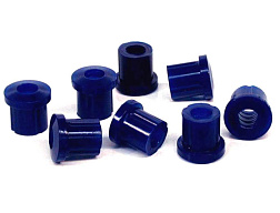 SuperPro MGB/A-H Sprite sada zadních silentbloků listového pera (80 duro/ShA)