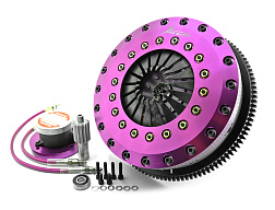Spojková sada Xtreme Clutch - 230mm Organic Twin Plate včetně setrvačníku & CSC 1200Nm