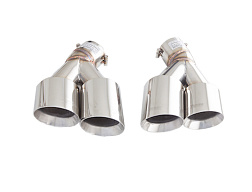 Xforce dvojité 4" čtyřité koncovky (pro systém Xforce, nepasuje na OEM)