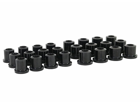 SuperPro přední a zadní sada silentbloků listového pera a oka pera pro extrémní zatížení (95 duro/ShA)