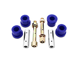 SuperPro sada silentbloku a čepu oka přední pružiny (80 duro/ShA)