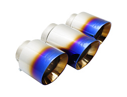 Xforce 4" modré koncovky (pouze pro Xforce systém, nepasuje na OEM)