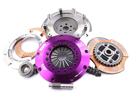 Spojková sada Xtreme Clutch - 200mm Ceramic Twin Plate včetně setrvačníku 1200Nm