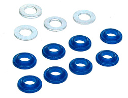 SuperPro Dolomite sada těsnění O-kroužku spojky (80 duro/ShA)