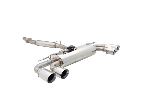 Xforce 3" cat-back systém s Varex tlumičem a Smartboxem, 304 nerezová ocel VW Golf R MK7