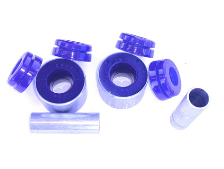 SuperPro přední spodní řídicí rameno vnitřní zadní sada (80 duro/ShA)