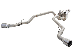 Xforce 2.5" na dvojitou 3" koncovku výfuku Varex cat-back soustavu, 304 nerezová ocel DODGE RAM