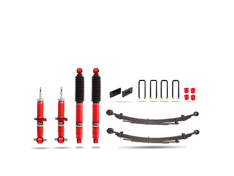 Pedders 50 mm extra heavy duty sada pro zvýšenou nosnost a tažení. Volkswagen Amarok od 2023. 3.0 V6 modely