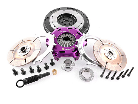 Spojková sada Xtreme Clutch - 184mm Rigid Ceramic Twin Plate včetně setrvačníku 1220Nm