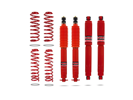 Pedders zvýšený podvozek. Jeep Grand Cherokee