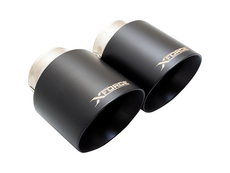 Xforce černé koncovky 4.5" (pouze pro systém Xforce, nepasuje na OEM)