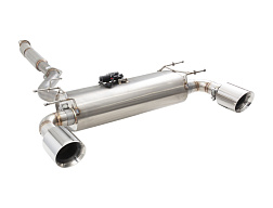 Xforce 3" cat-back systém s Varex tlumičem, 304 nerezová ocel SUBARU BRZ, Toyota GT-86