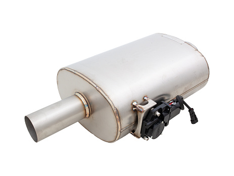 Xforce Oválné tělo 6" x 10" x 16" (15,24cm x 25,4cm x 40,64cm) středový vstup/středový výstup 3" příruba, 3" jednoduchý výstup