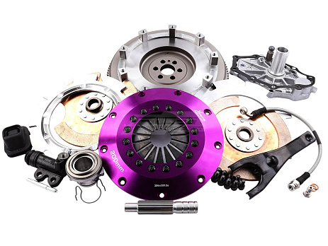 Spojková sada Xtreme Clutch - 200mm Rigid Ceramic Twin Plate včetně setrvačníku 1200Nm