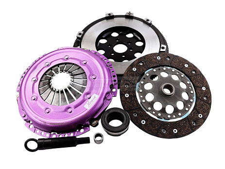 Spojková sada Xtreme Clutch Organic zesílená včetně setrvačníku 470 Nm – konverze na jednohmotový setrvačník