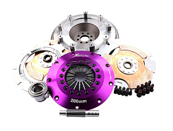 Spojková sada Xtreme Clutch - 200mm Rigid Ceramic Twin Plate včetně setrvačníku 1200Nm