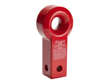 Saber 7075 hliníkový vyprošťovací hitch – Prismatic červený