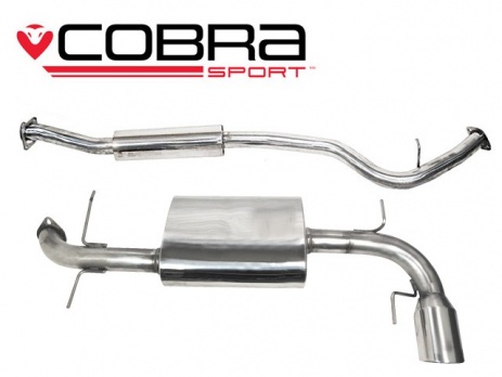 COBRA Sport Cat Back výfuk pro Subaru Impreza WRX 2008-2012